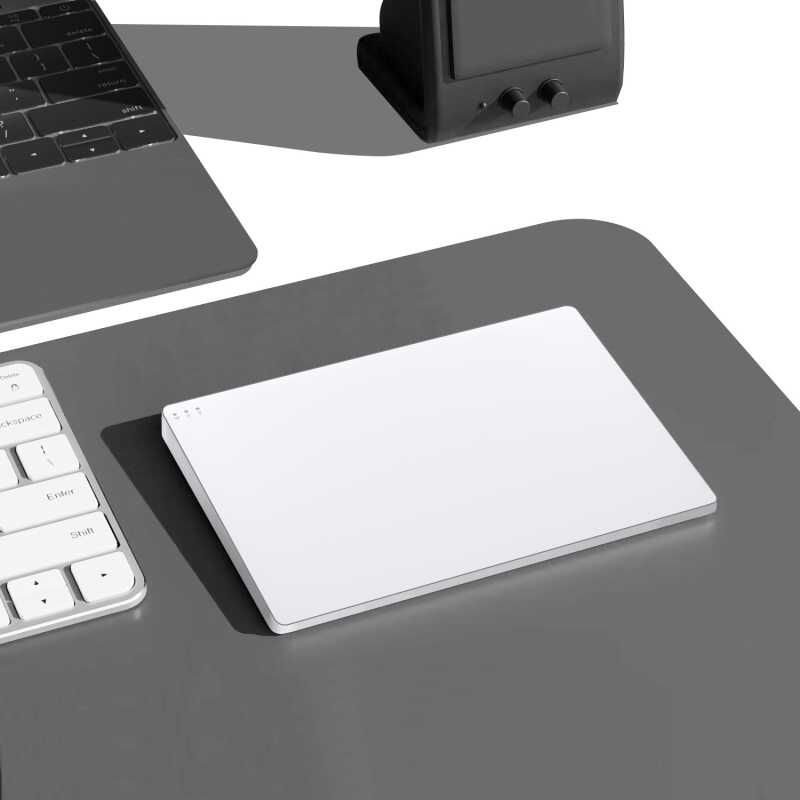 Bluetooth touchpad, saderīgs ar Windows 11 un macOS, 1000dpi optiskais sensors, Type-C interfeiss, 1 m kabelis