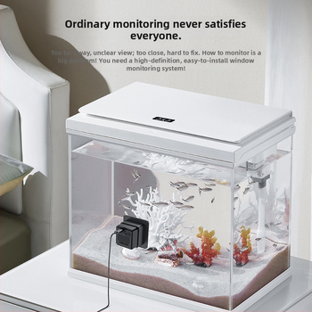 Cameră wireless cu Wi-Fi pentru monitorizare macro a animalelor de companie – vedere nocturnă până la 10 m, iluminare minimă 0.001 lux, detecție mișcare PIR, temperatură de operare -10 până la 50 °C