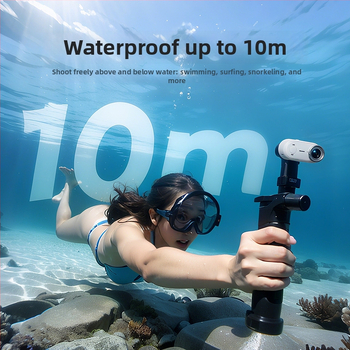 Go9 4K gyvūnų kamera su stabilizavimu, kaklo laikiklis, pirmojo asmens perspektyva, 20 MP jutiklis, 2 valandų baterija