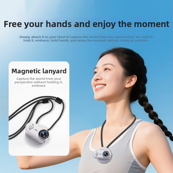 Go9 Носима камера за котки 4K, запис на домашни любимци, стабилизация на изображението, водоустойчива, гледка от първо лице