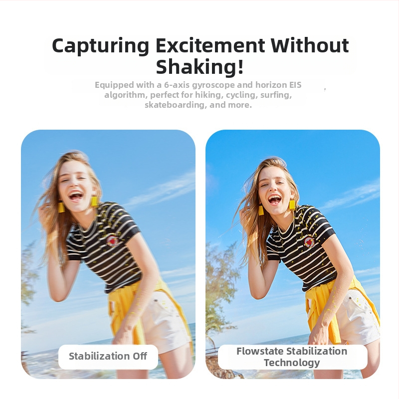 Go9 Носима камера за котки 4K, запис на домашни любимци, стабилизация на изображението, водоустойчива, гледка от първо лице