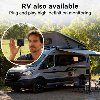 Cameră wireless pentru fereastră, detecție AI a mișcării umane, 1080P, obiectiv 4 mm, monitorizare Wi-Fi la distanță