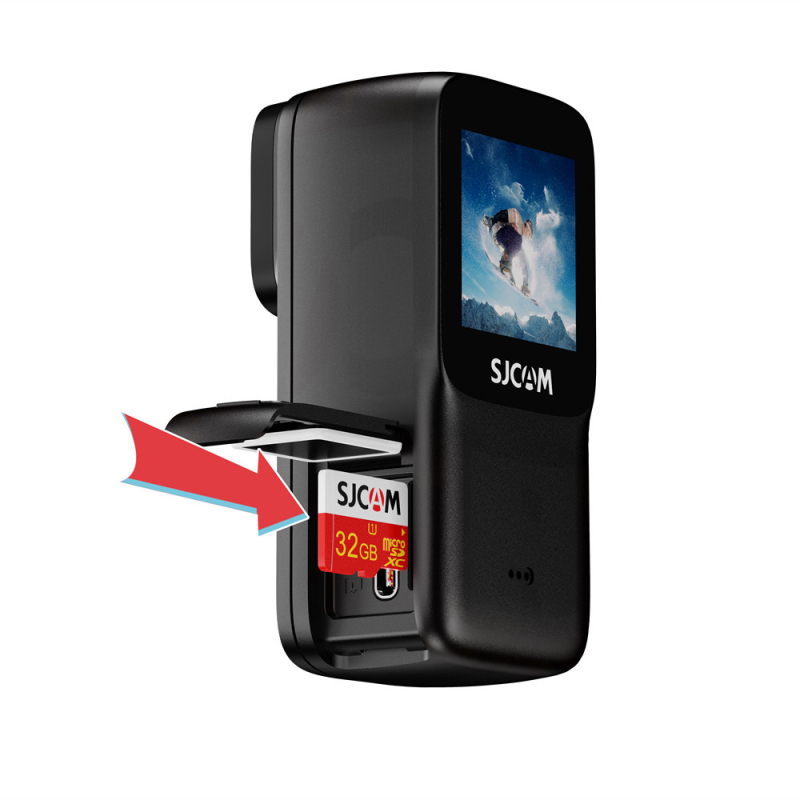 Αθλητική κάμερα SJCAM C200PRO, 4K βίντεο, οθόνη αφής 1,3 ιντσών, αποθήκευση έως 128GB, μπαταρία 1200mAh