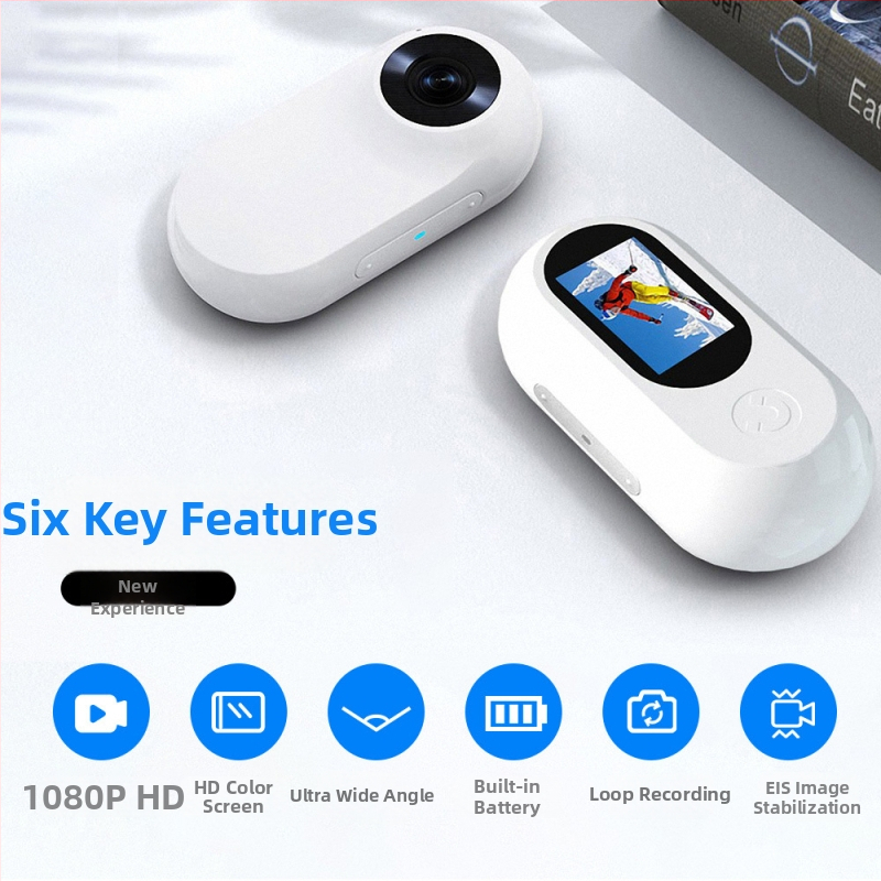 A100 mini športová kamera na prst, 16MP, 1.4 palcové LCD, TF karta, batéria ~70 min