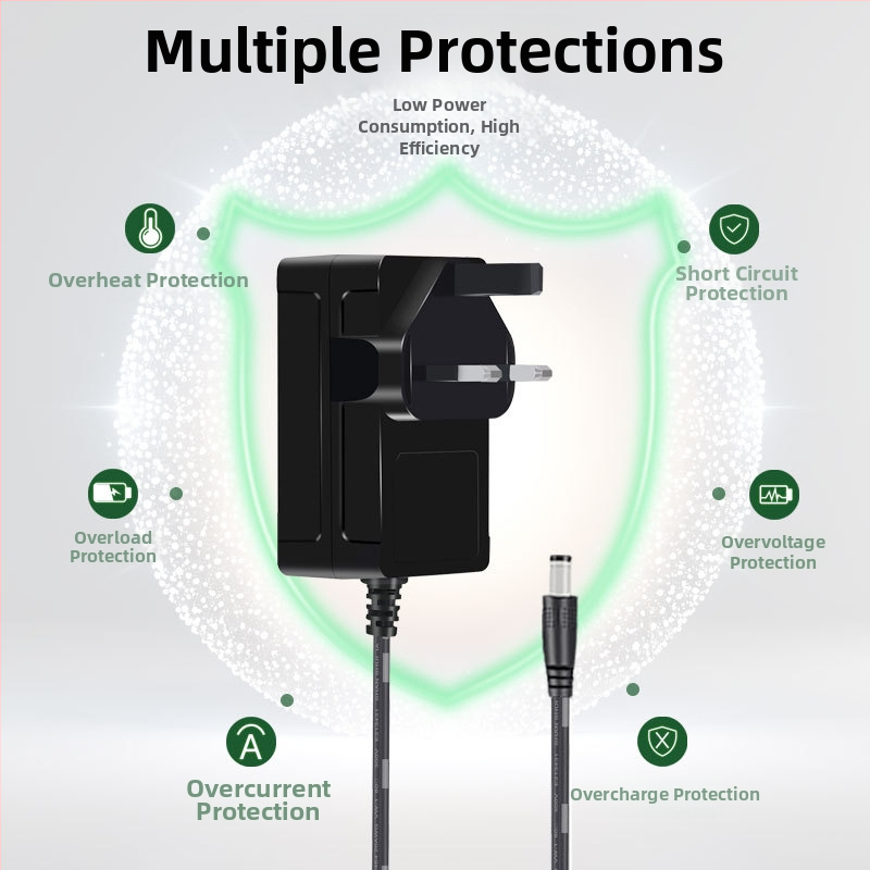 24V tápegység, 36W, falra szerelhető sorozat, CE/CB IEC/UL tanúsított, 24V1.5A