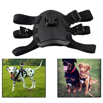 GoPro pseći prsni remen stabilizator – model ZJ003L, kompatibilan s GoPro, materijal plastika, moguć ispis loga