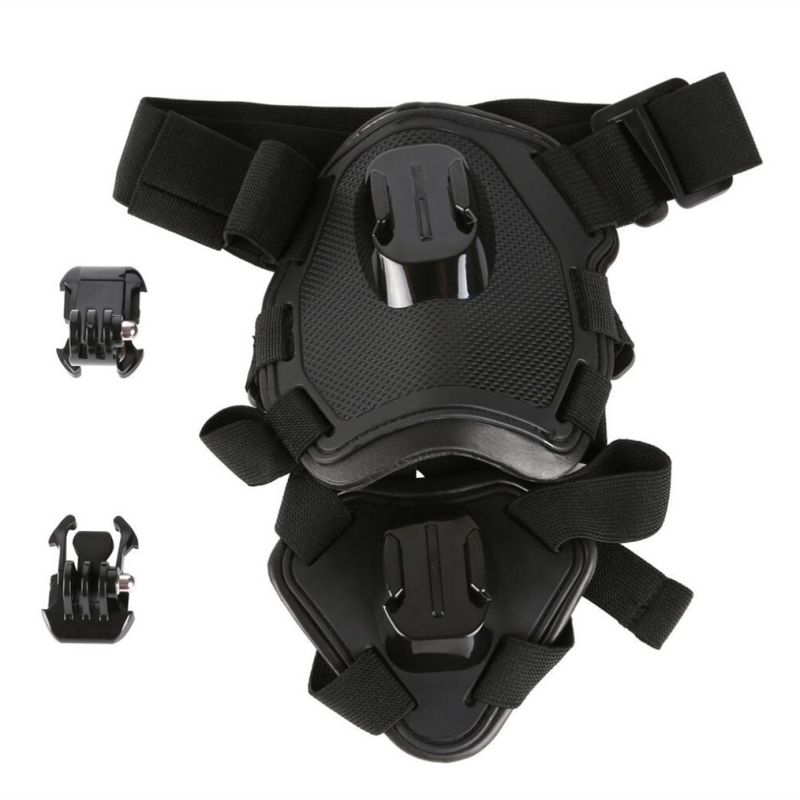 GoPro pseći prsni remen stabilizator – model ZJ003L, kompatibilan s GoPro, materijal plastika, moguć ispis loga