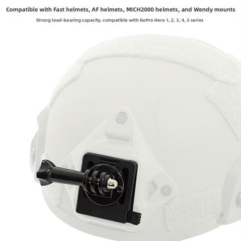 MICH FAST galvas ķivere ar ātru atbrīvošanas bāzi GoPro kamerai — neilons, Kuono equipment, velosipēdu ķivere, unisex, pieaugušie