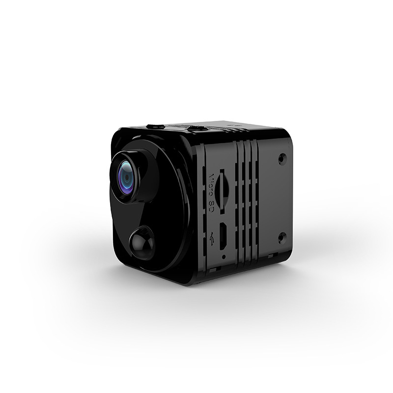 R8 cameră smart cu rază 10–30 m, 700–1080 linii, obiectiv unghi larg, detecție de alarmă.