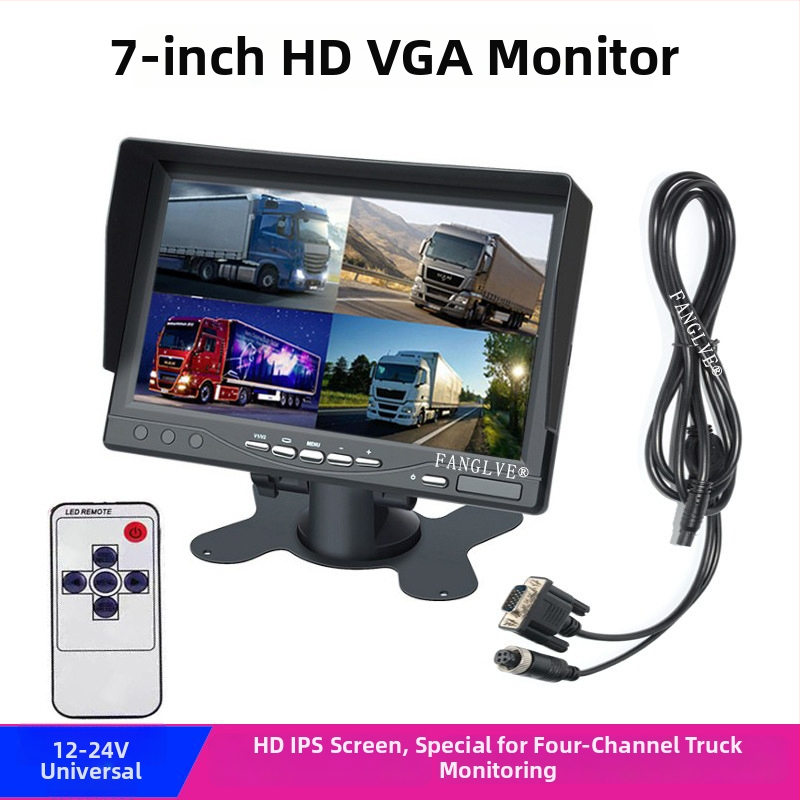 FANGLVE Autos LCD-ekraan FL-VGA, TFT-ekraan, VGA sisend