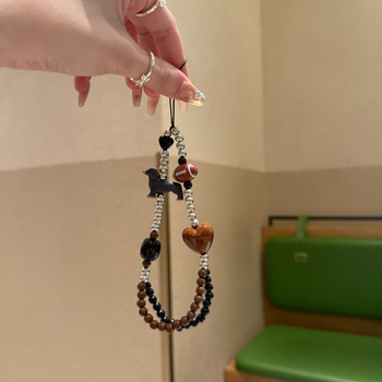 Lanyard za mobitel, ručno izrađen od PVC-a, s plastičnom kopčom, ženski stil, individualno zapakirano
