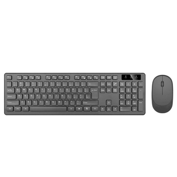 Σετ ασύρματου πληκτρολογίου και ποντικιού – 2.4G, USB πληκτρολόγιο και USB ποντίκι, 1600 DPI, αδιάβροχο, εργονομικός σχεδιασμός, δέκτης περιλαμβάνεται