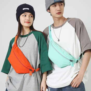 Crossbody torba za vožnju biciklom, urban minimalistički stil, Oxford materijal, zatvarač, unutarnja džep za telefon, poliester podstava