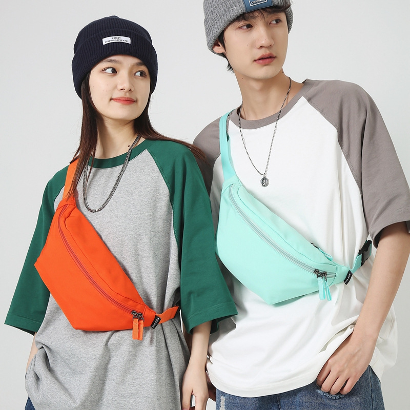 Crossbody torba za vožnju biciklom, urban minimalistički stil, Oxford materijal, zatvarač, unutarnja džep za telefon, poliester podstava