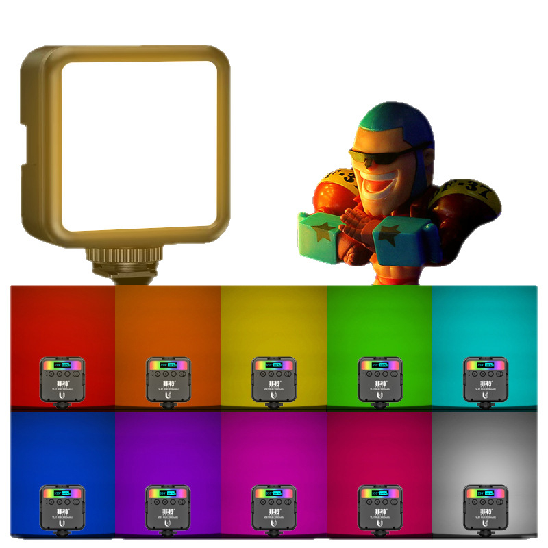 Mini LED rasvjeta za popunjavanje za vanjsku fotografiju, ugrađena baterija, ≤10W, 3,7V
