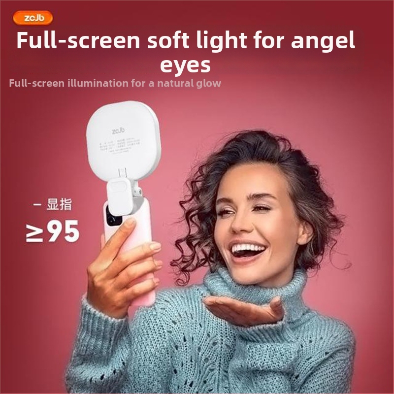 LED svetlo pre selfie a živé vysielanie - tri teploty svetla, výkon pod 10W