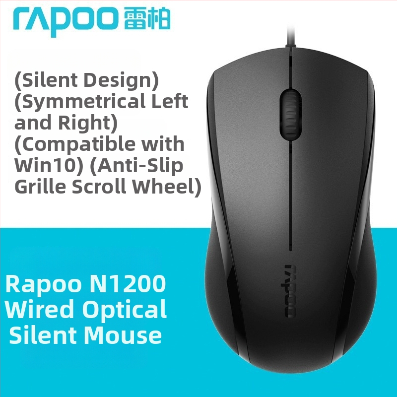 Káblový set klávesnice a myši (ergonomický dizajn, optický senzor 1000 DPI, USB rozhrania, vodotesný)