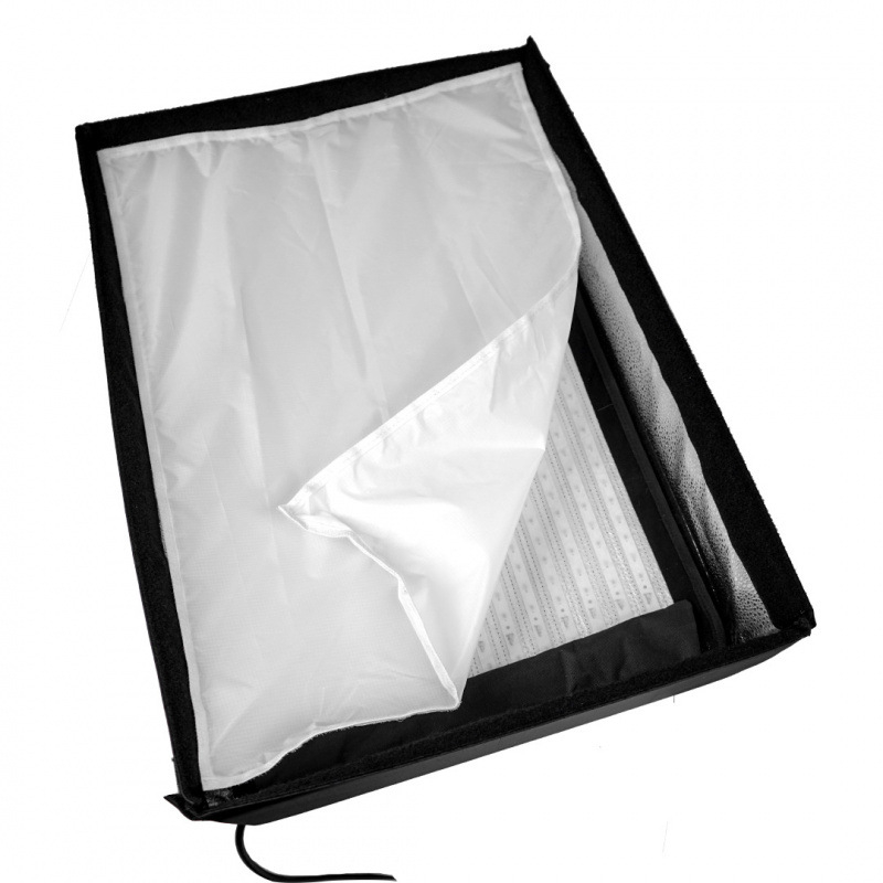 LED pružné svetlo pre živé vysielanie a fotografovanie — 101–150W, 220V, tri teploty farieb, model Roll Cloth Lamp