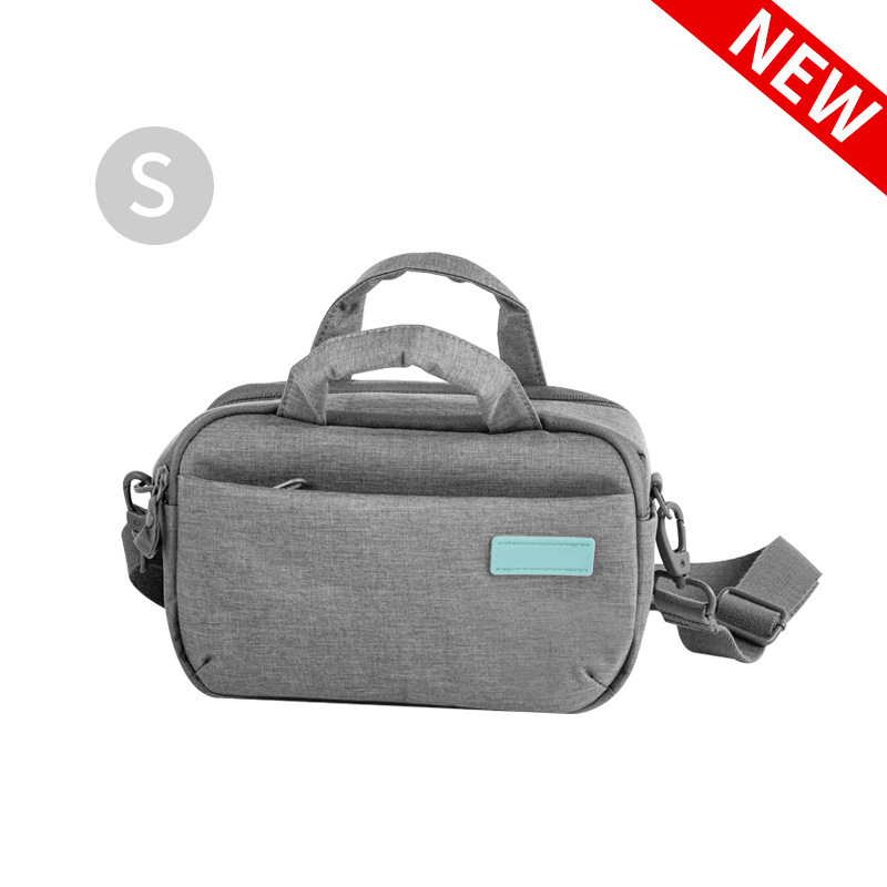 SLR fotoaparato krepšys – atsparus vandeniui, labai lengvas, izoliacija; poliesteris, išlenktas pečių diržas