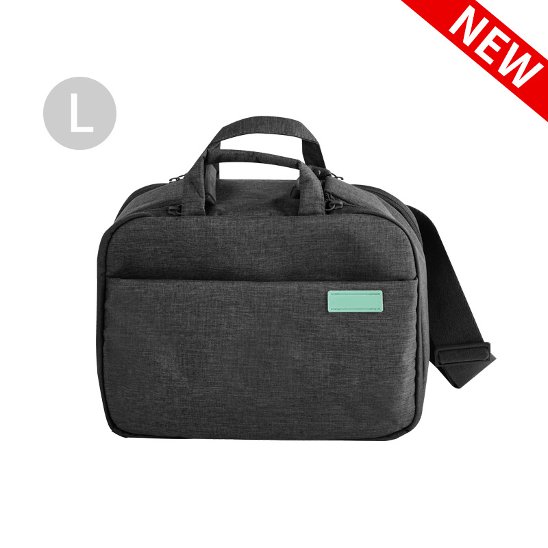 SLR fotoaparato krepšys – atsparus vandeniui, labai lengvas, izoliacija; poliesteris, išlenktas pečių diržas