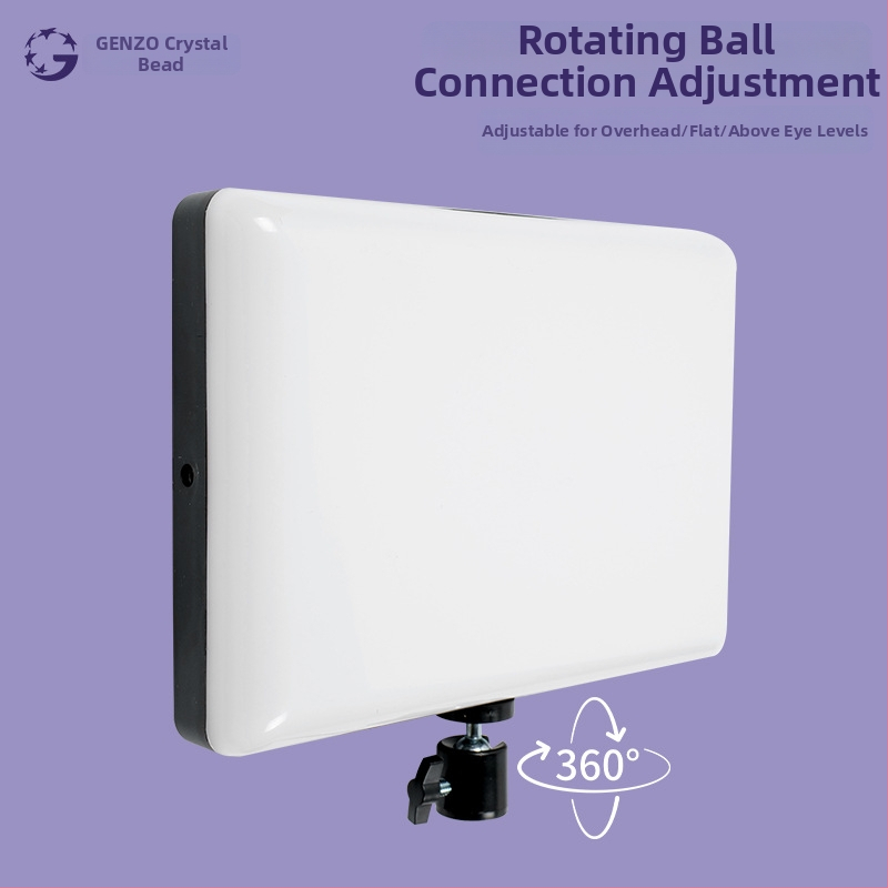 Lampă LED pentru live streaming, model 2316, trei temperaturi de culoare, putere sub 10W, 170-245V AC