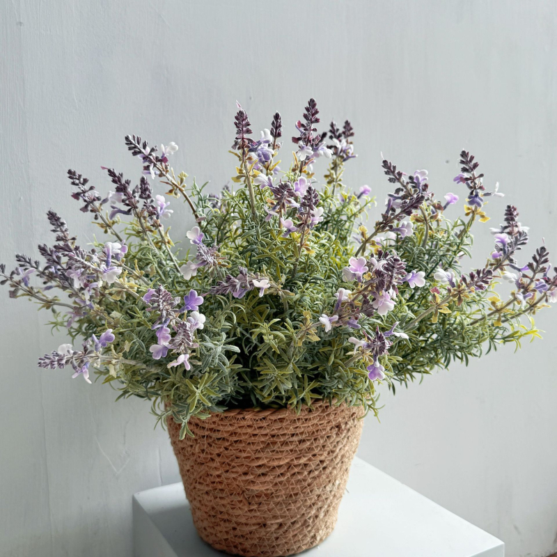 Flori artificiale simulate - Brand Flower crown, Material plastic, Tehnică flocking, Varietate 1327355784, Utilizări: nunți, exterior, recuzită pentru fotografie, decor casnic