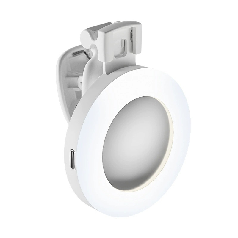 Lumină de umplere mini D6, pentru fotografiere și streaming live, portabilă, cu 3 temperaturi de culoare, putere ≤10W, 5V