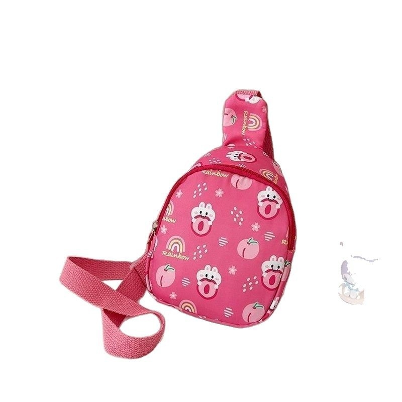 Dječja crossbody torba, svjež i sladak stil; materijal najlon, podstava poliester, zatvaranje zatvaračem, vanjski trodimenzionalni dizajn