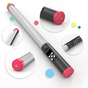 ST-118 Lumină de umplere RGB — LED portabil, baterie încorporată, 5W, reglabilă intensitatea luminoasă