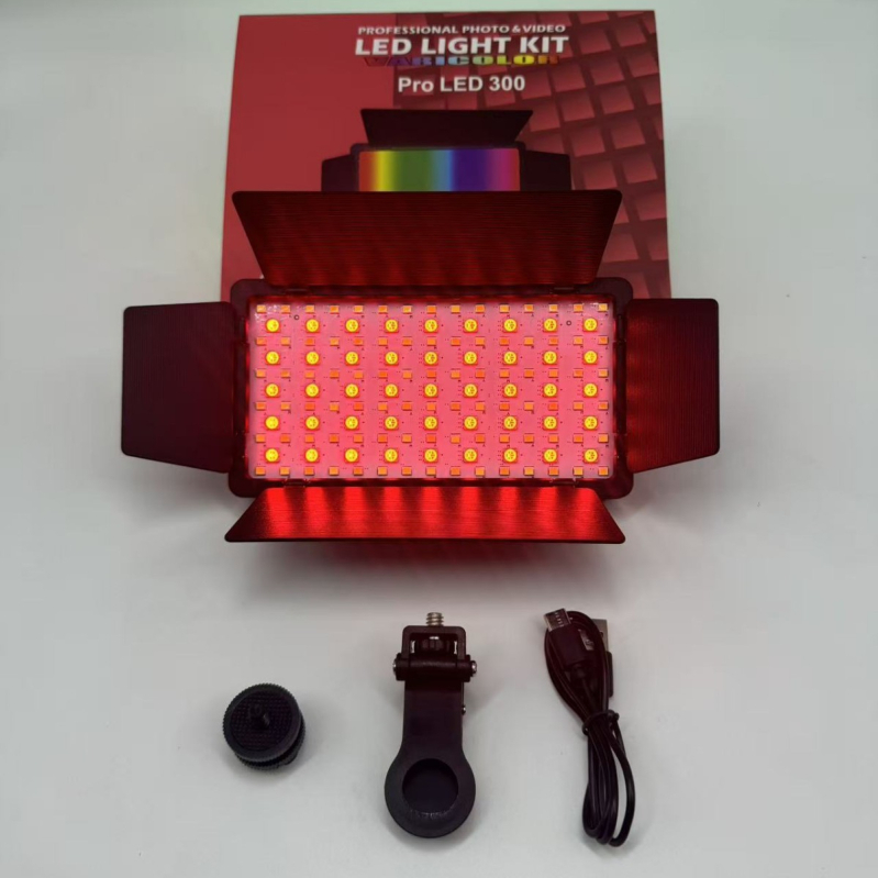 Fotografsko osvjetljenje za dopunu U300 RGB | Ispod 10W | 3,7V | Ugrađena baterija