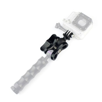 GoPro 13 Series Akcijska Kamera Ball Head Clamp Adapter Base — Aluminij + Plast, Kompatibilno s Podvodnim Svjetlom