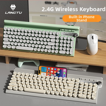 Bezdrôtový set LT500 – 2,4 GHz bezdrôtové pripojenie, USB rozhrania pre klávesnicu a myš, optické rozlíšenie 4000 DPI, ergonómia, vodotesný