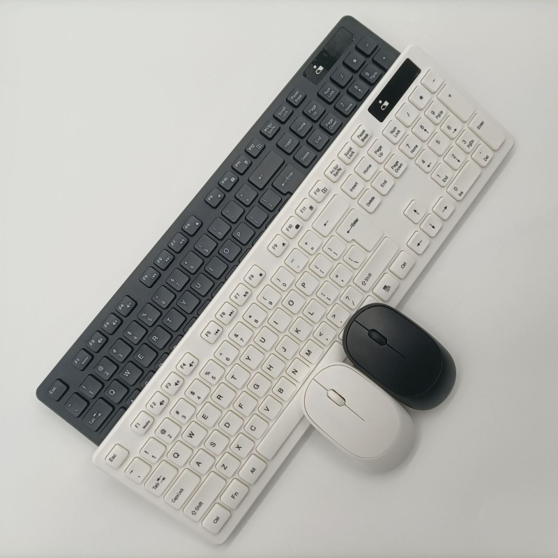 Bežični set tipkovnice i miša (2.4G, USB Plug-and-Play, 1200dpi, multimedijske tipke)