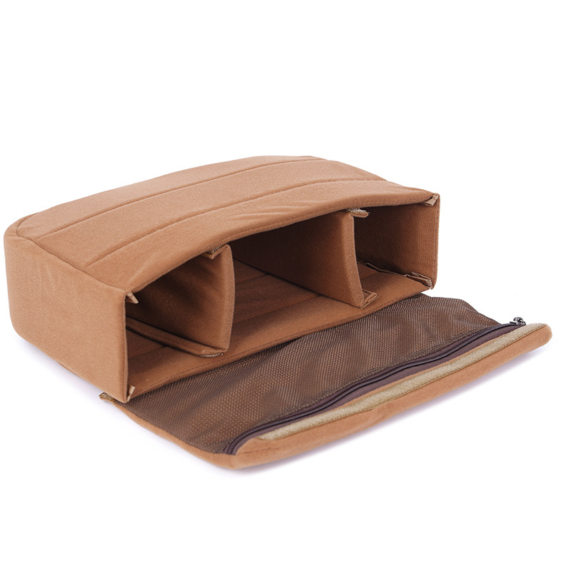 Peties fotoaparato krepšys su vieno objektyvo ir be bez spogulio kameros, poliesterio išorė ir poliesterio vidus, universalus, namų saugojimas