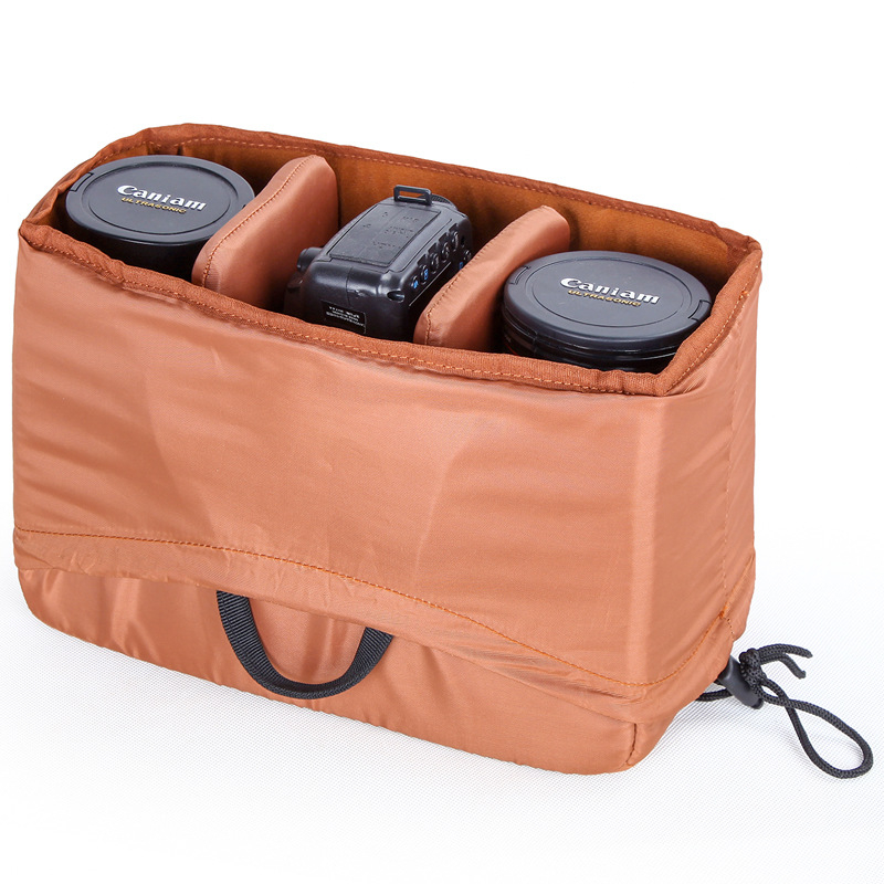 Peties fotoaparato krepšys su vieno objektyvo ir be bez spogulio kameros, poliesterio išorė ir poliesterio vidus, universalus, namų saugojimas