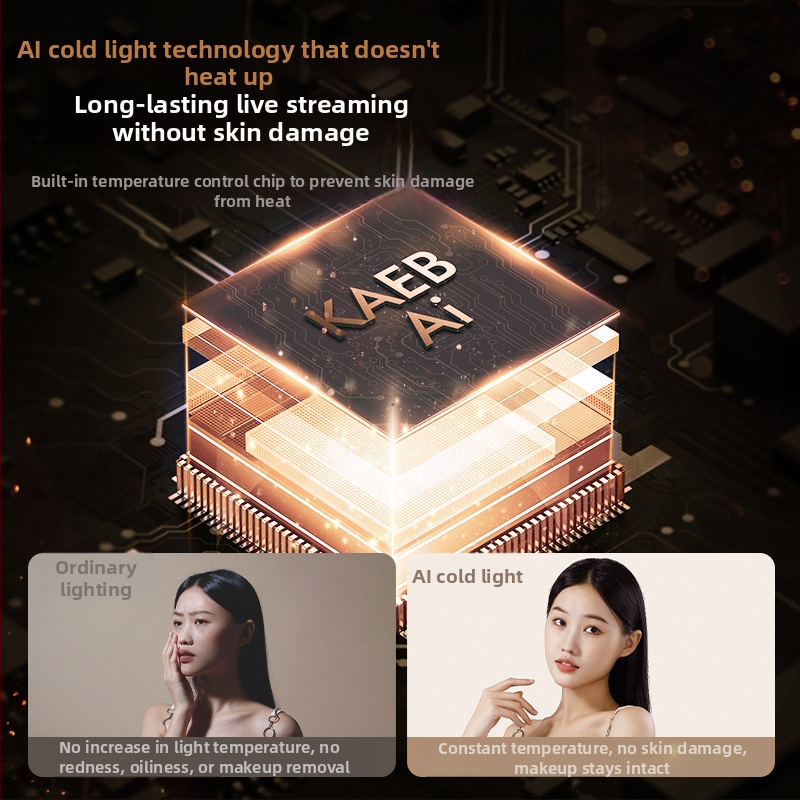 Lampa K50 pentru Live de la Xiaotian — 50W, 220V, utilizare pe birou, pentru streaming