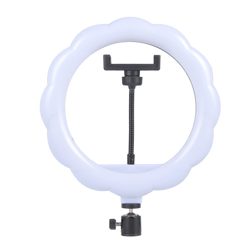 Lumină pentru fotografie live cu design plum blossom, 14.5W, 5V, model 000179, suport de birou