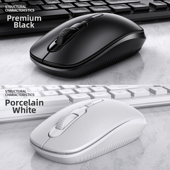 Ασύρματο σετ πληκτρολογίου και ποντικιού V3Max, ήσυχα πλήκτρα, USB διεπαφές, οπτικά 1500dpi, εργονομικός σχεδιασμός