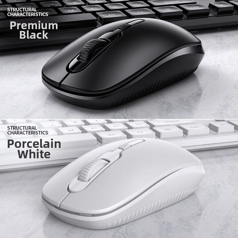 Ασύρματο σετ πληκτρολογίου και ποντικιού V3Max, ήσυχα πλήκτρα, USB διεπαφές, οπτικά 1500dpi, εργονομικός σχεδιασμός