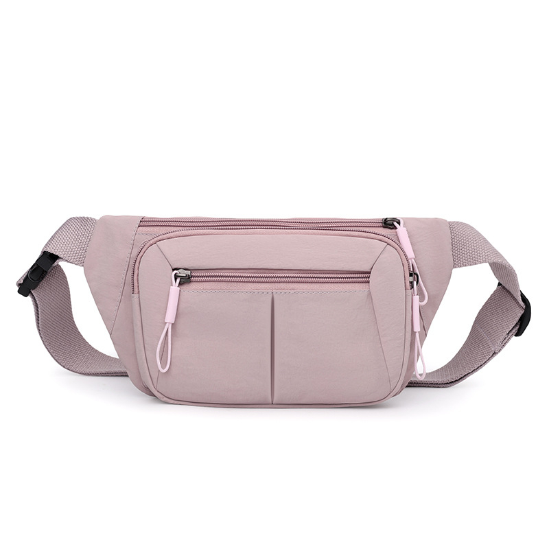 Ženska crossbody torba – urbana jednostavnost, najlon, zatvarač za otvaranje, unutarnja džep sa zatvaračem, džep za telefon, laminirani džep, Sj25013
