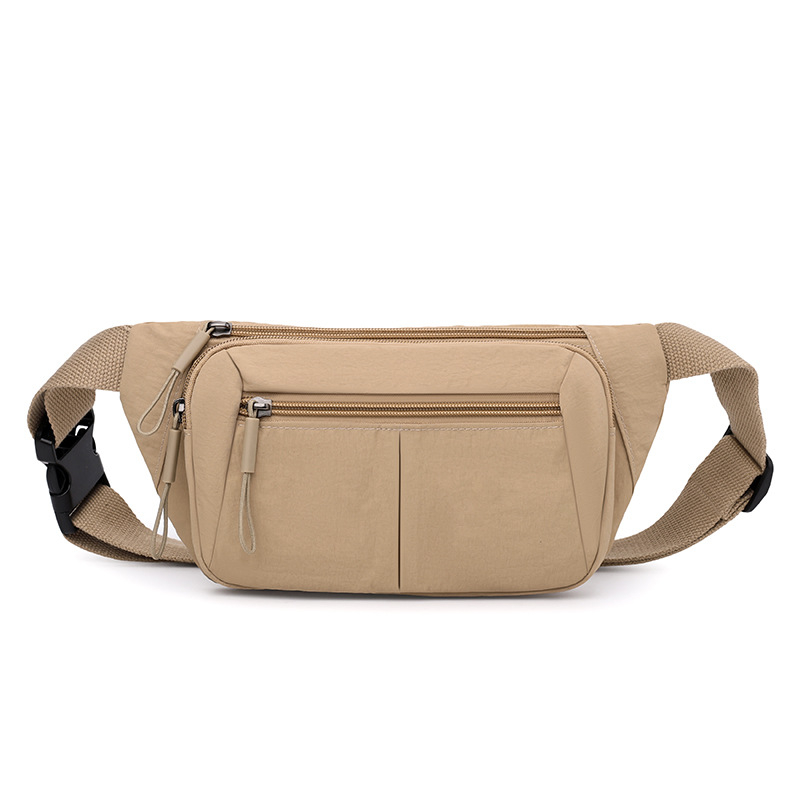 Ženska crossbody torba – urbana jednostavnost, najlon, zatvarač za otvaranje, unutarnja džep sa zatvaračem, džep za telefon, laminirani džep, Sj25013