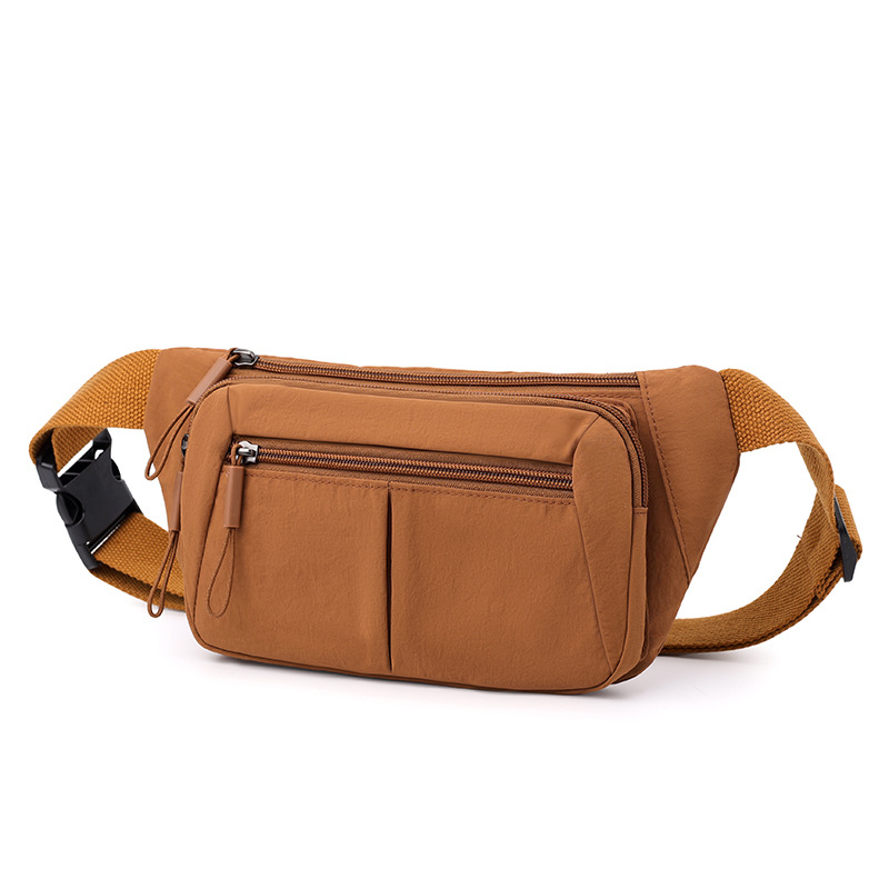Ženska crossbody torba – urbana jednostavnost, najlon, zatvarač za otvaranje, unutarnja džep sa zatvaračem, džep za telefon, laminirani džep, Sj25013