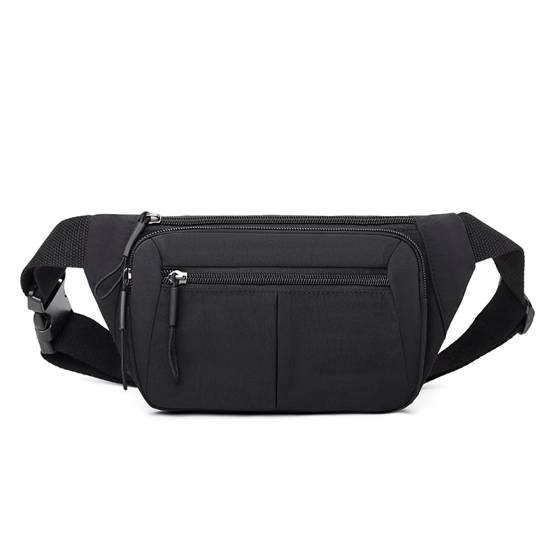 Ženska crossbody torba – urbana jednostavnost, najlon, zatvarač za otvaranje, unutarnja džep sa zatvaračem, džep za telefon, laminirani džep, Sj25013