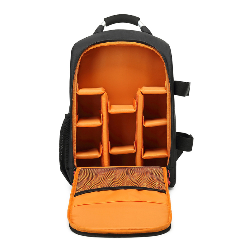 Rucsac DSLR pentru cameră: Nailon impermeabil, respirabil, rezistent la uzură, protecție antișoc și căptușeală interioară din poliester, model LY180590