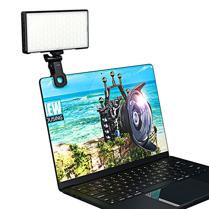 Mini doplnkové svetlo na fotografiu so tromi teplotami farieb, 12W, 3,7V, prenosné LED svetlo, model ST196