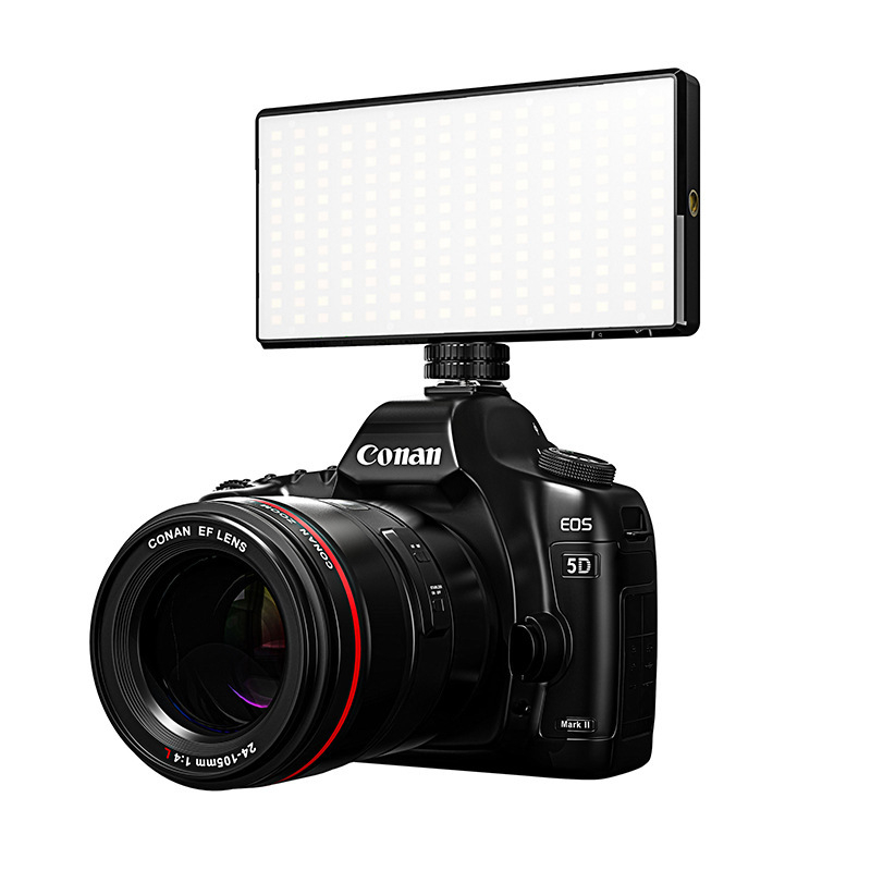 Mini doplnkové svetlo na fotografiu so tromi teplotami farieb, 12W, 3,7V, prenosné LED svetlo, model ST196