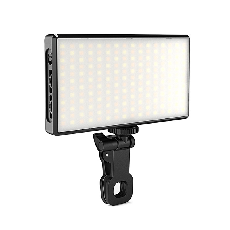 Mini doplnkové svetlo na fotografiu so tromi teplotami farieb, 12W, 3,7V, prenosné LED svetlo, model ST196