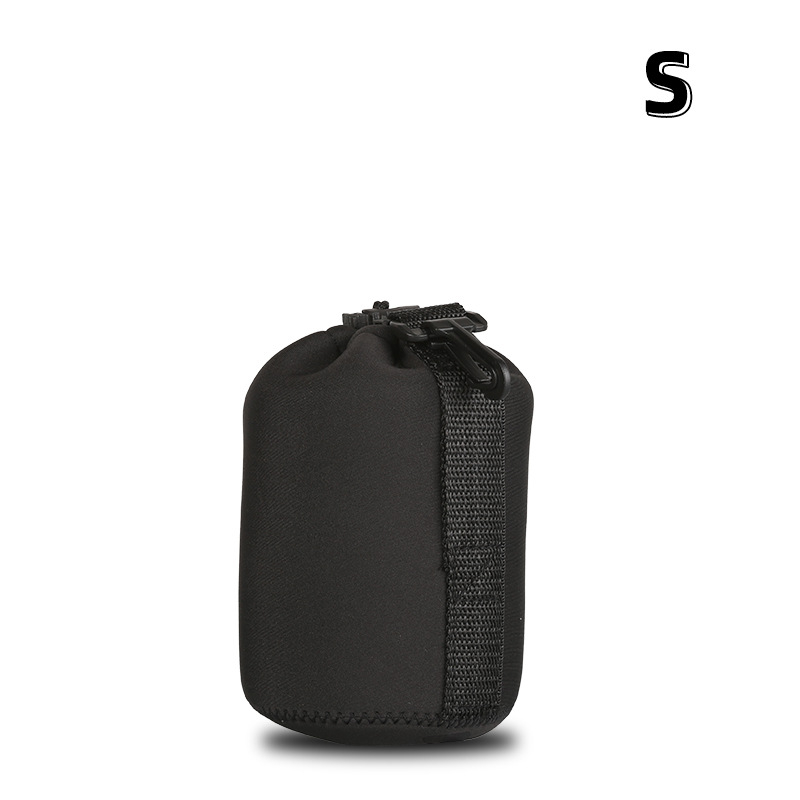 SLR fényképezőgép objektív táska — védő kupak, tároló rekesz és deréktáska