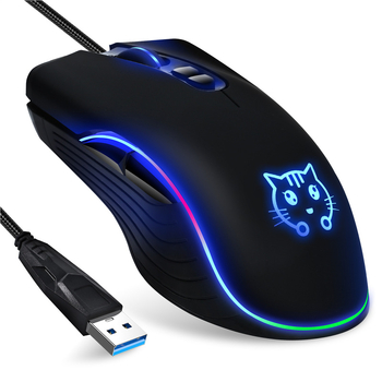 Ποντίκι gaming με καλώδιο LUNA, USB διεπαφή, οπτικός αισθητήρας 2400 DPI, 6 πλήκτρα, 4 επίπεδα ρύθμισης DPI