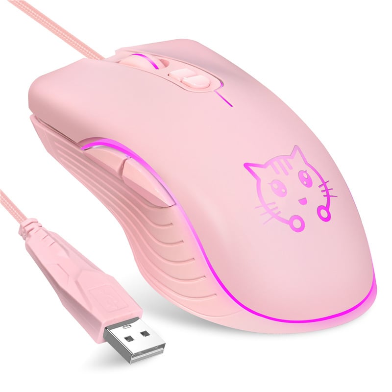 Ποντίκι gaming με καλώδιο LUNA, USB διεπαφή, οπτικός αισθητήρας 2400 DPI, 6 πλήκτρα, 4 επίπεδα ρύθμισης DPI